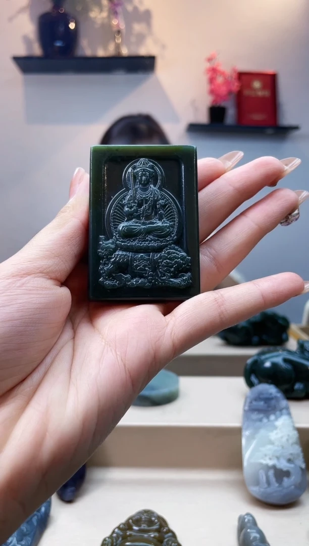 未镶嵌和田玉挂件1