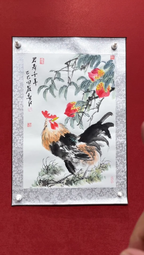 国画田哲老师现场创作 2
