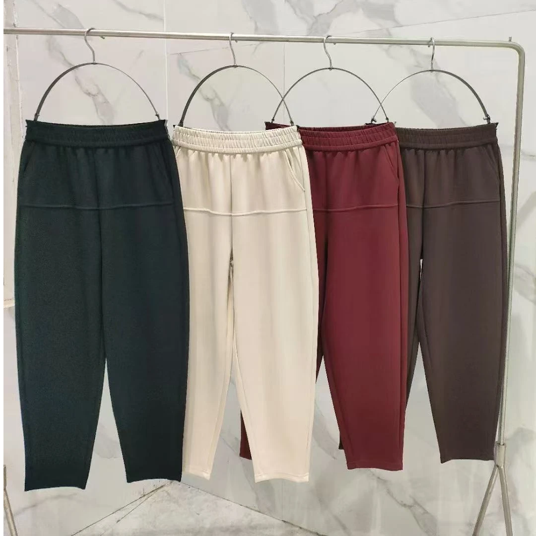 2025春季显瘦时尚奶奶裤休闲裤