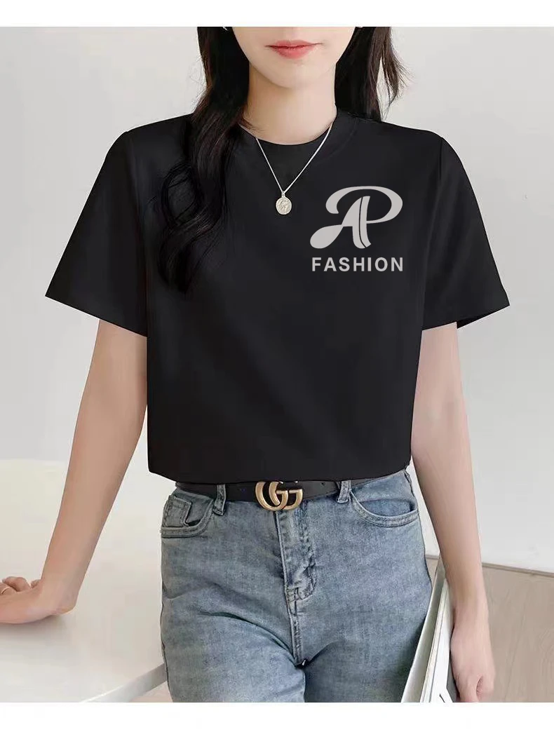 【福利】新款纯棉男女同款T恤短袖宽松时尚百搭潮流印花半袖多色