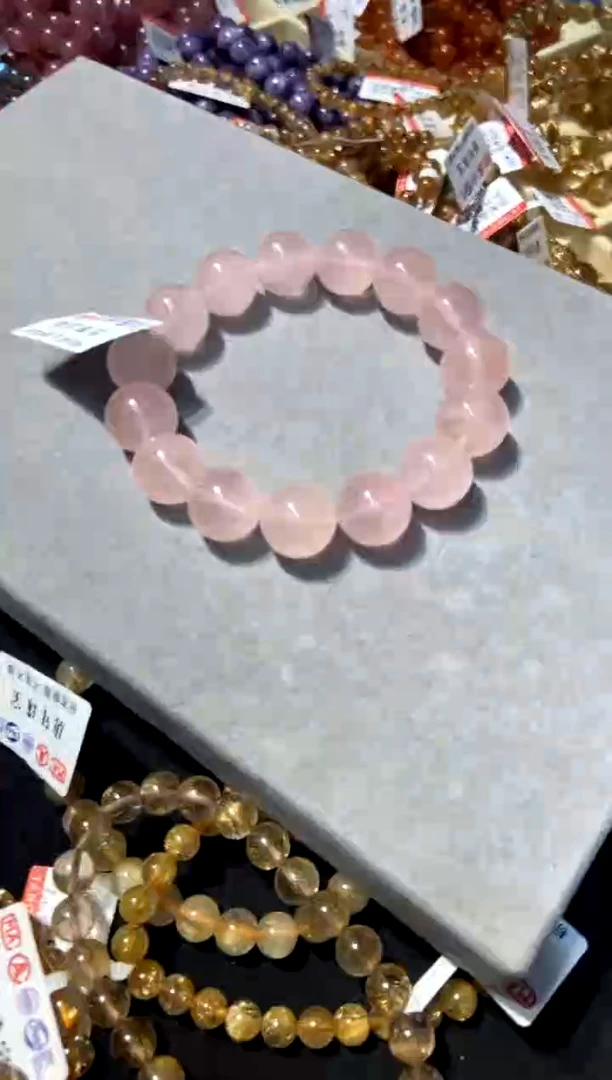 【闪购商品】水晶694-未镶嵌仙女粉13mm+