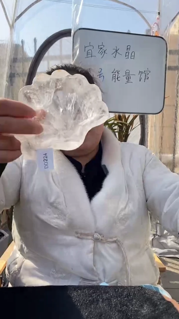【闪购商品】水晶碗未镶嵌白水晶碗D224