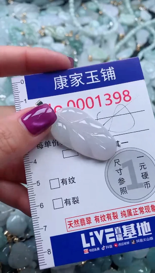 颈饰未镶嵌翡翠1398