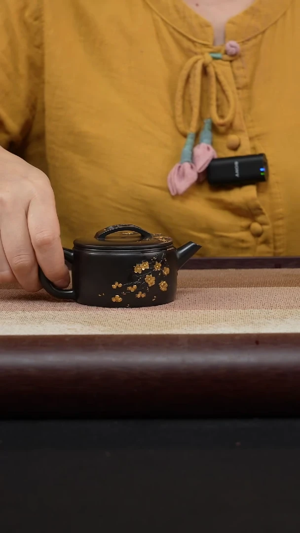 【闪购商品】紫砂茶壶朱泥悟灰烧-汉瓦-MH-1625