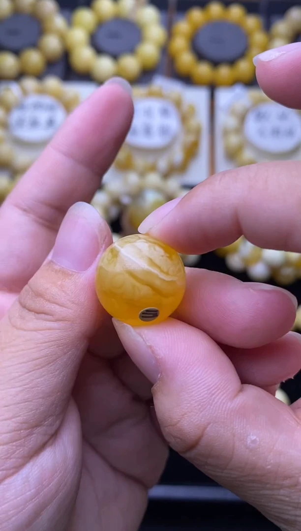 裸石琥珀未镶嵌大小姐珠宝严选8
