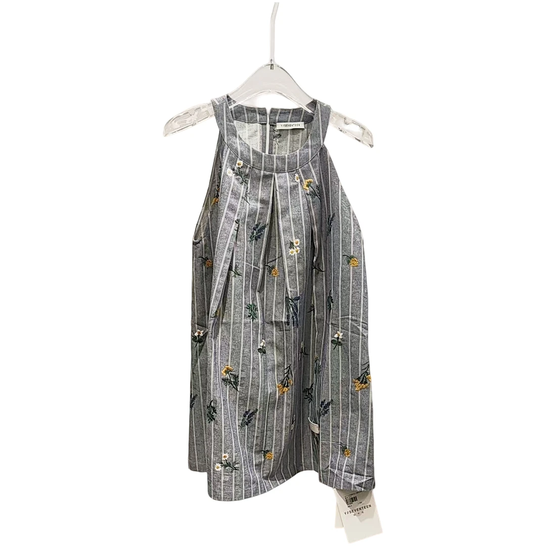 【SFF严选】以十七25夏款花开漫野气球裤设计师款1023/挂脖上衣1072