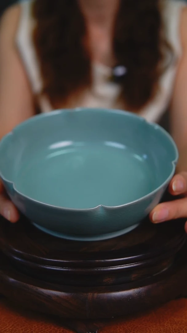 摆件原产地原矿釉汝