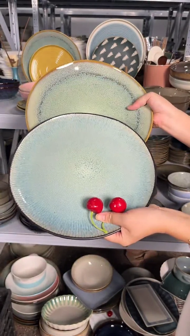 瓷片外贸尾货瑕疵满20包邮X2 大盘组合