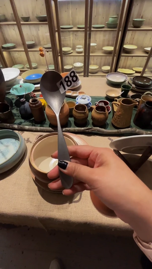 瓷片c***r188钛银勺子