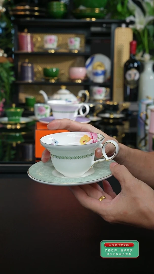 云漫绿色咖啡杯，，，，，，