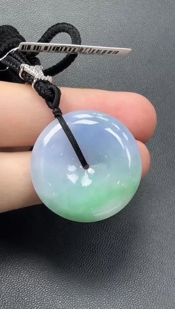 未镶嵌挂件翡翠平安扣