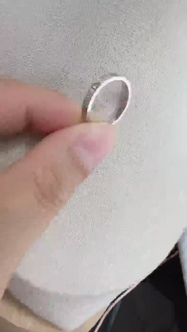 18K金镶嵌戒指钻石窄两排戒指15-19圈