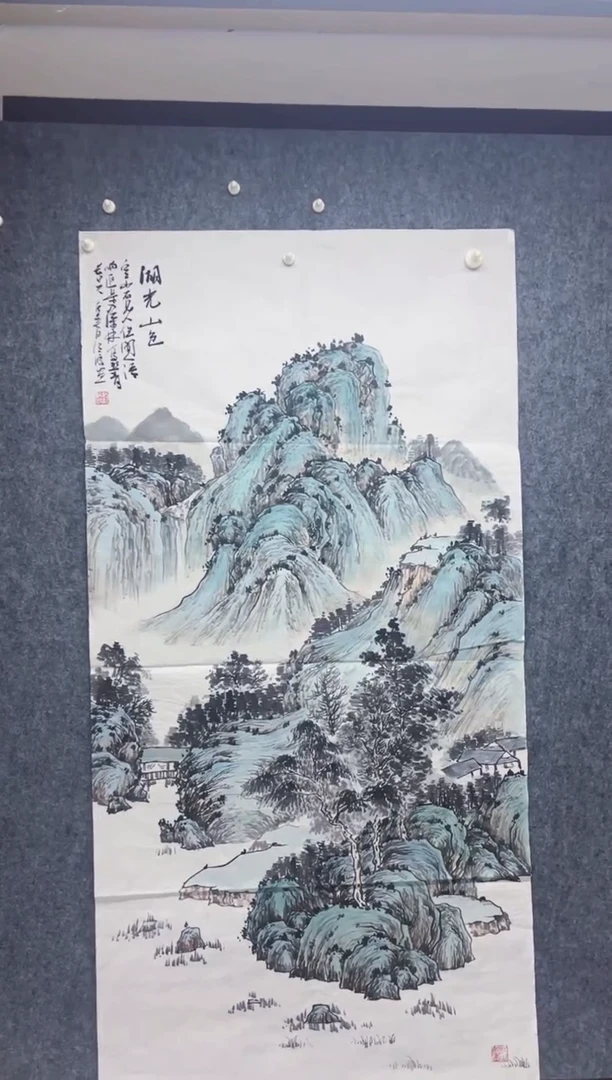 国画志川专属福利-湖光山色