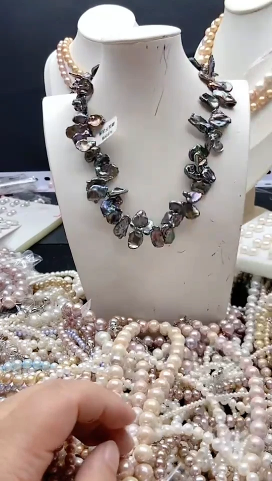 淡水珍珠未镶嵌颈饰1