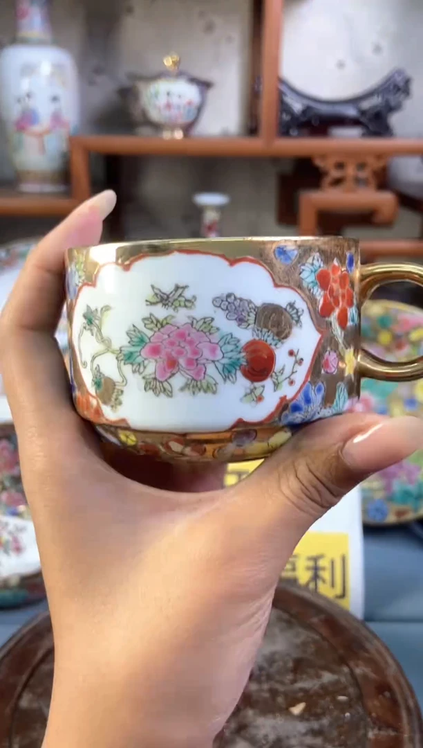 瓷片微瑕慎拍景德镇窑老厂瓷器单件