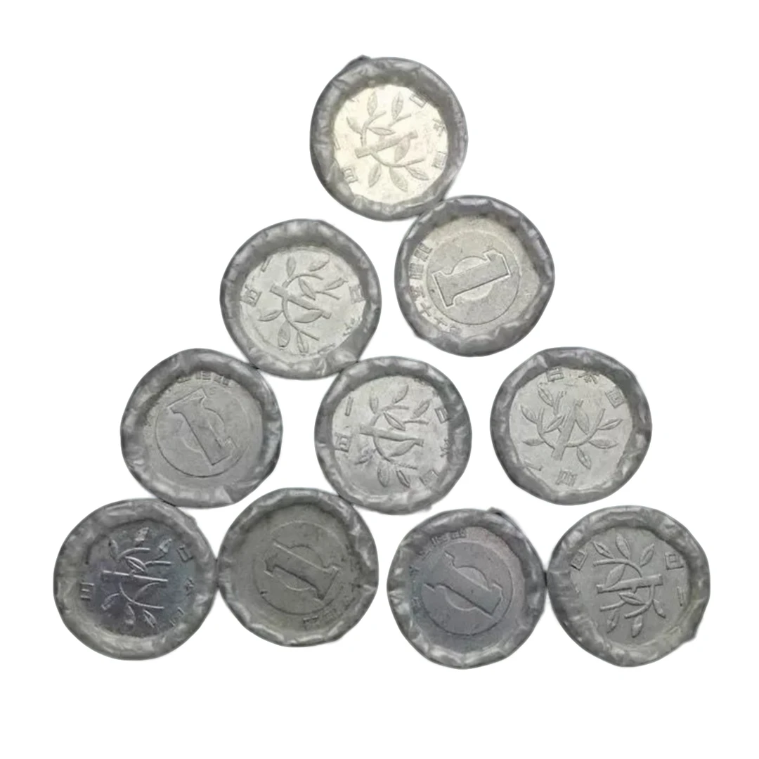 50枚 整卷 旧币   日本1元 银行回笼原卷  硬币 外国钱币 保真