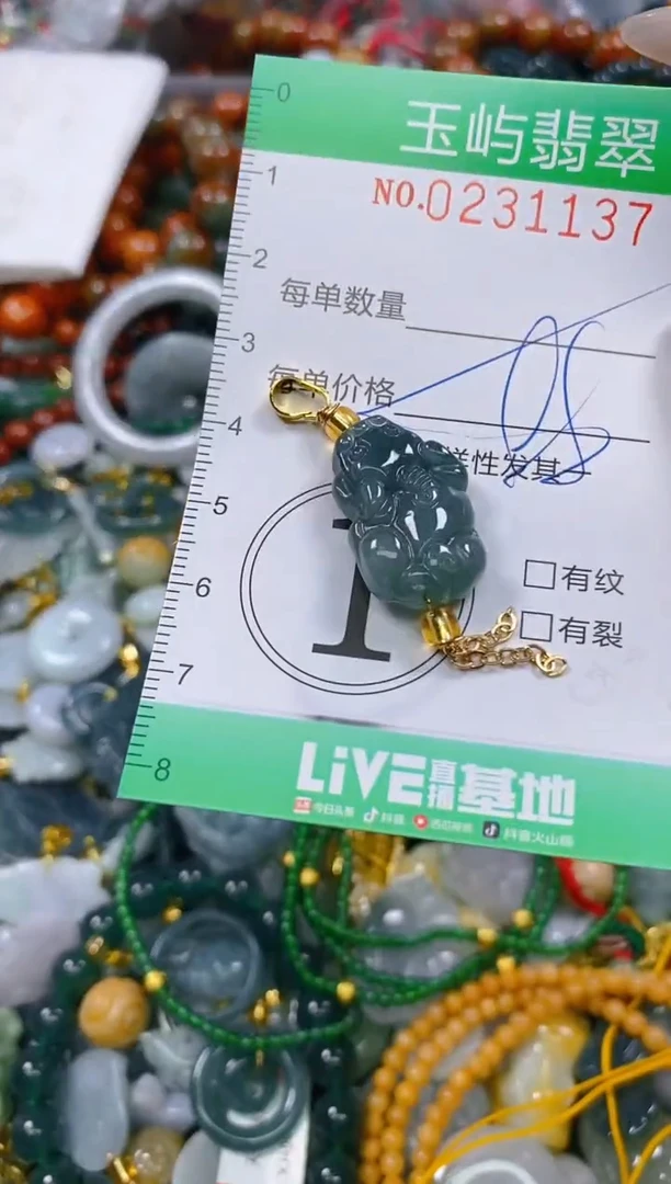 颈饰未镶嵌翡翠闪购0231137多样性发其一