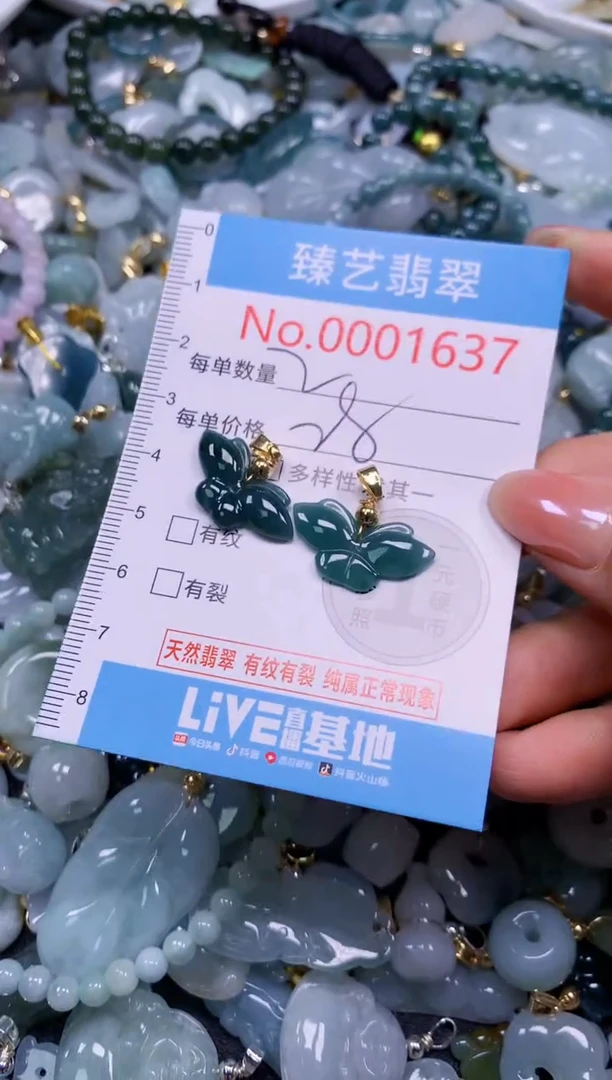 颈饰未镶嵌翡翠1637