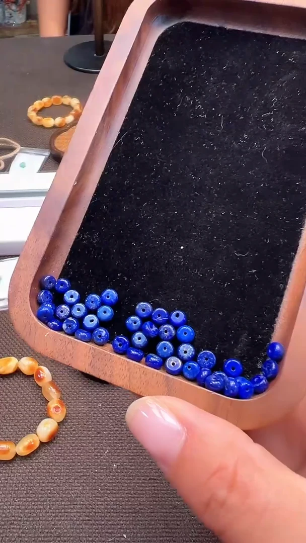 未镶嵌青金石隔片5+青金石隔片一组8片 多样性拍一发一