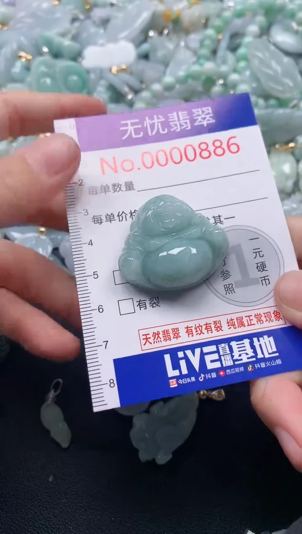 吊坠(不含链)未镶嵌翡翠886