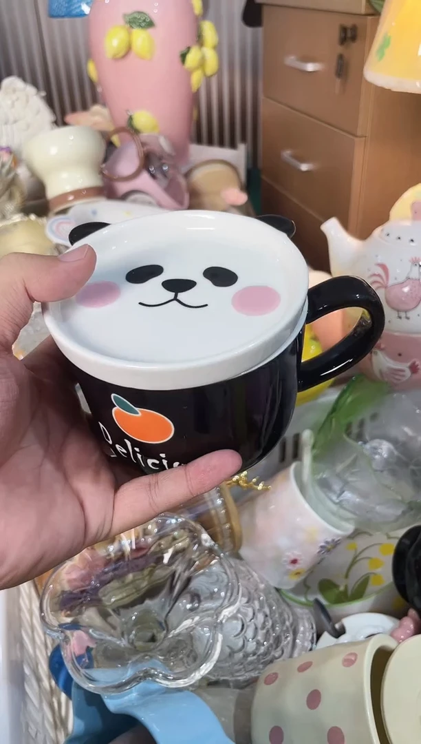 瓷片早餐杯  开播福利款，拼手速