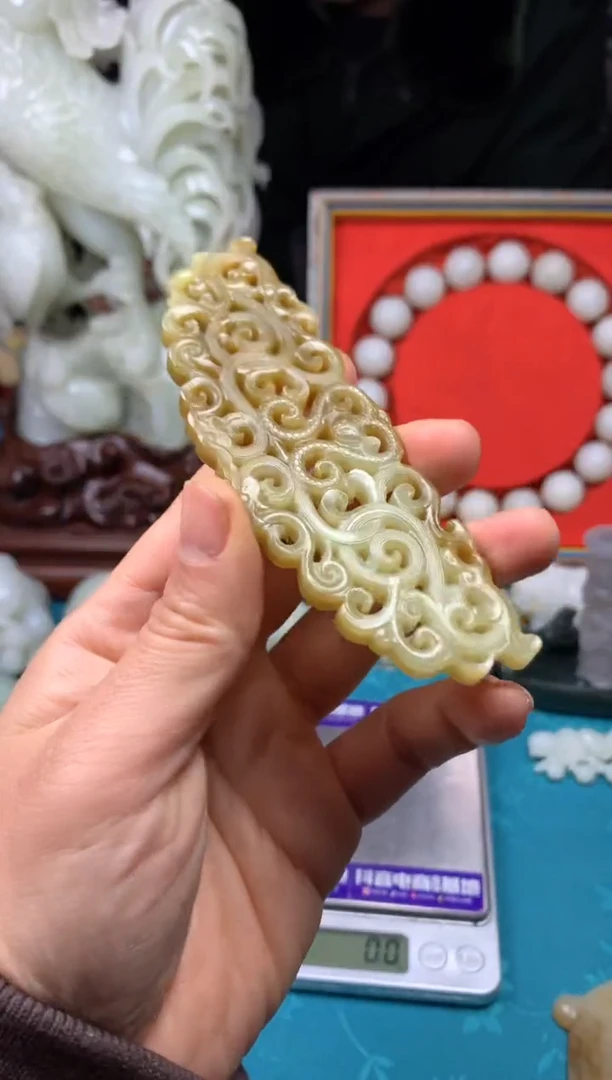 颈饰未镶嵌和田玉拍一发一