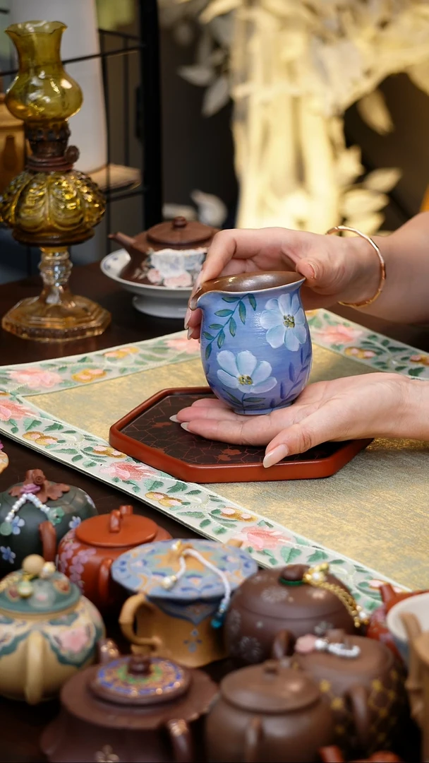 茶壶紫砂原矿紫砂手工杯子朱泥