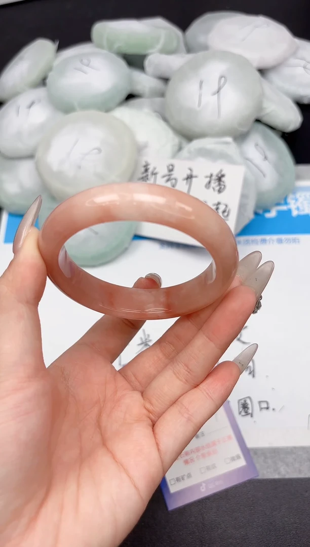 未镶嵌手镯石英质玉359-56-57