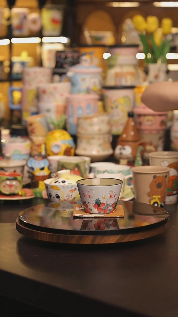 景德镇釉下彩绘设计师款式陶瓷