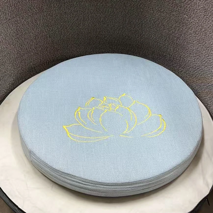 2585微瑕款 直径60厚6CM家用布艺蒲团坐垫打坐垫跪拜垫客厅地板垫
