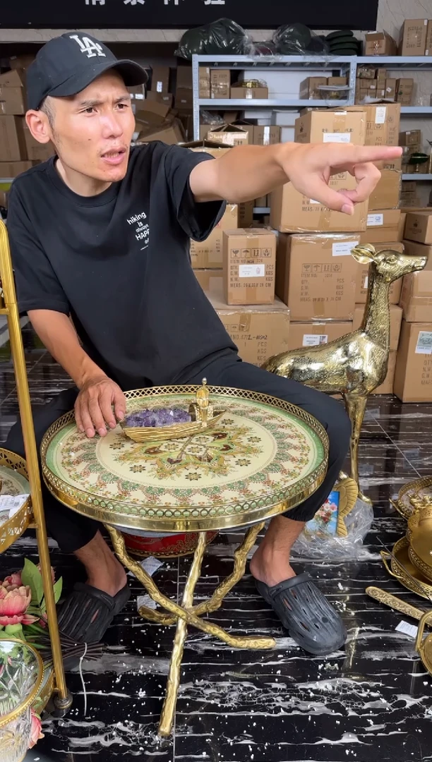 黄铜黛姿家居装饰品摆件