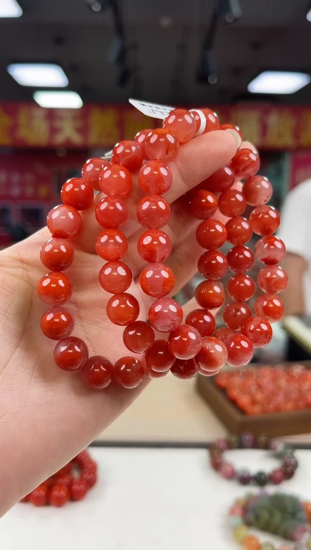 未镶嵌瓦西手串10+南红玛瑙（多样式发其一）