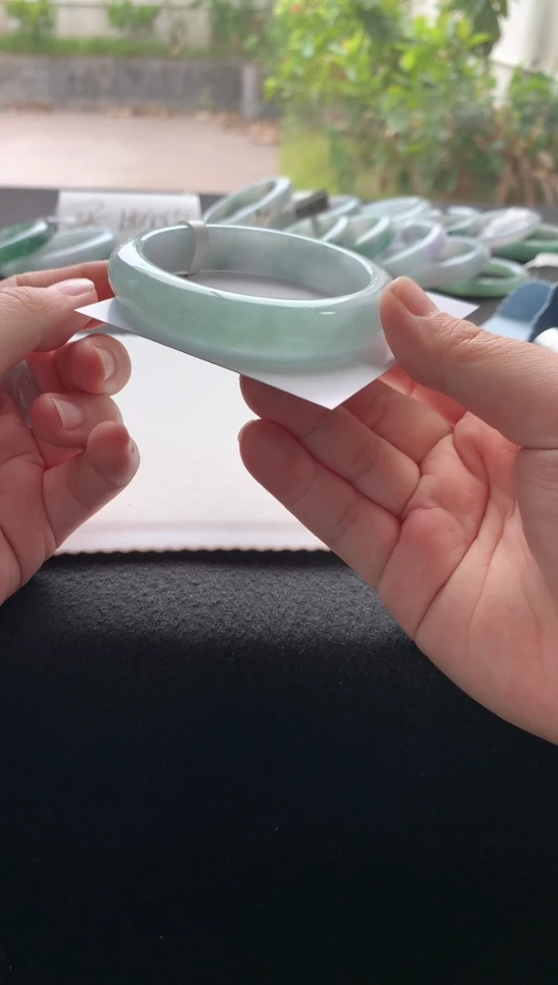 未镶嵌手镯翡翠57.8正圈买断Y2261