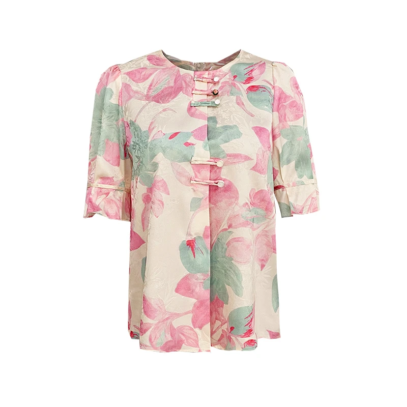 【艾美甄选】映日荷花小衫BR07018542