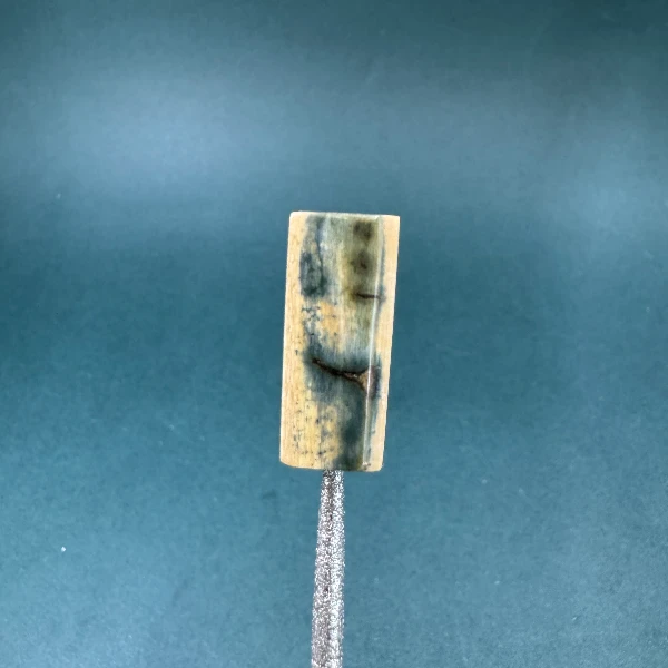 M2575天然猛犸牙一字三通10*11.4*23.2支持鉴定假一罚四