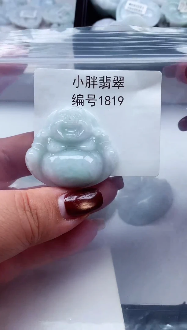 颈饰未镶嵌翡翠缅甸天然A货翡翠1819