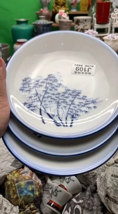 【闪购商品】盖碗海外回流瓷器