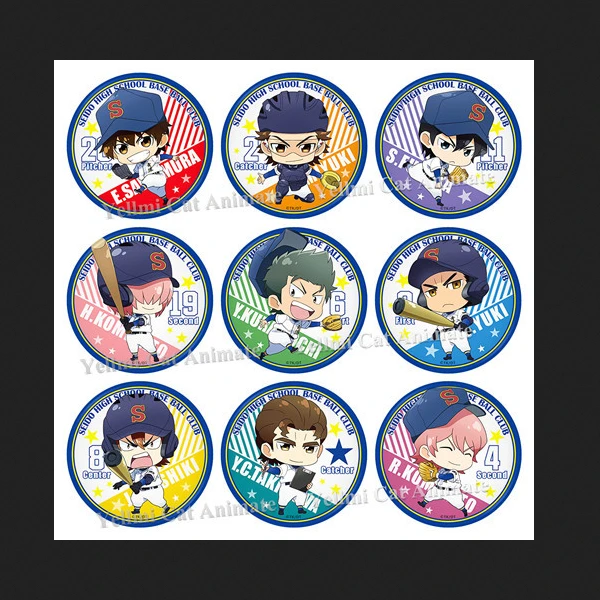 （团团谷屋）钻石王牌Q版吧唧