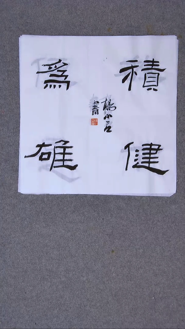 书法杨小立河南南阳34*34一平尺