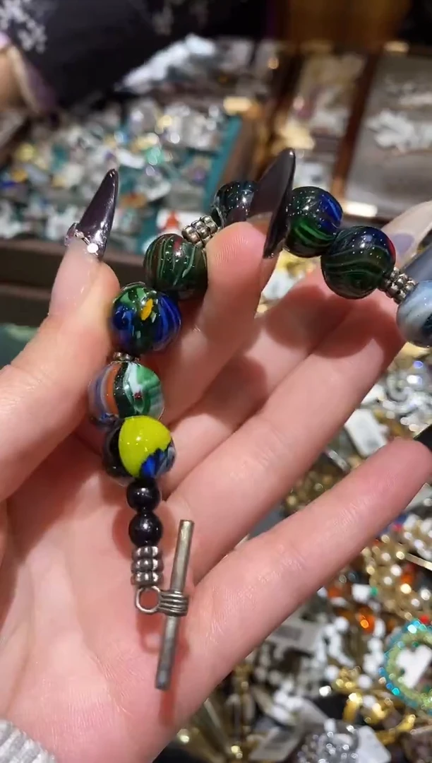 纯铜合金琉璃楚楚珠宝中古甄选不退换