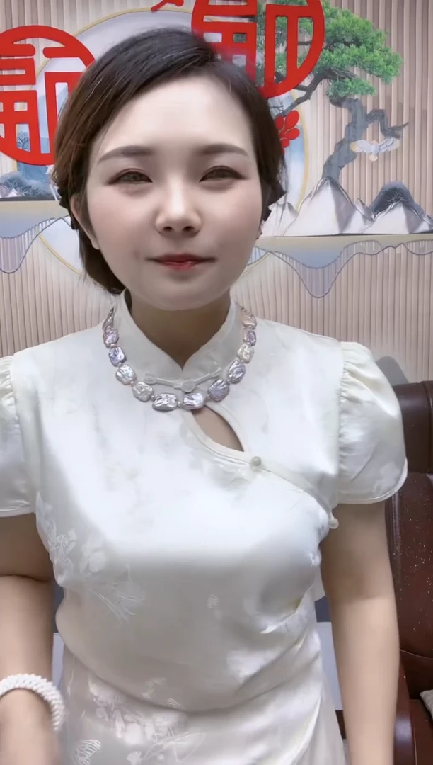 淡水珍珠未镶嵌颈饰A17FGDGHFGJFGJF