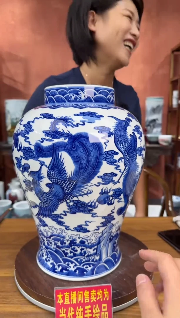 吴义松陶盟手工手绘陶瓷编码：0037