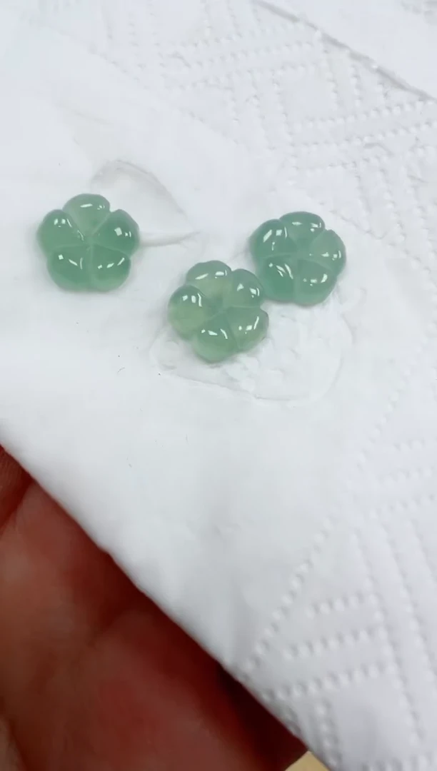 散珠翡翠1327号，A货翡翠