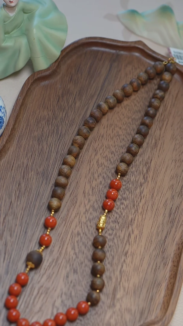 【闪购商品】沉香沉香木制品沉香DIY项链 多样性发一