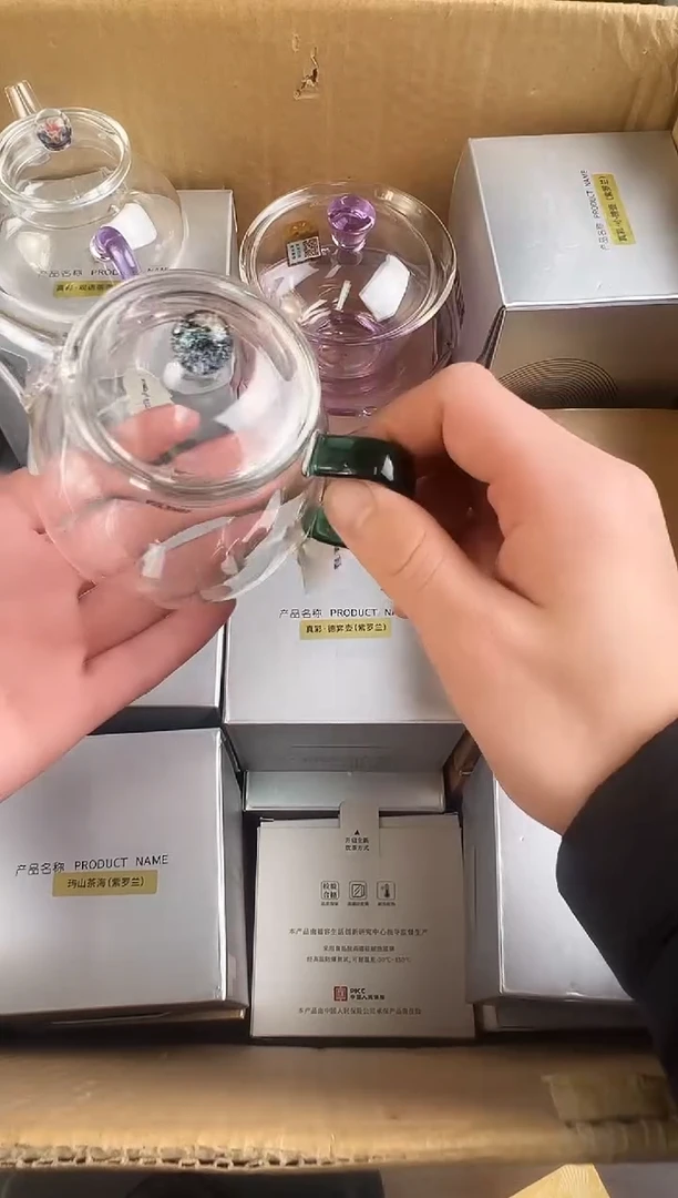 风谜·璀璨德悦壶  墨绿色