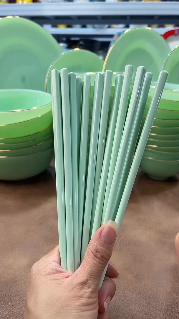 玉瓷 景德镇陶瓷筷子10双