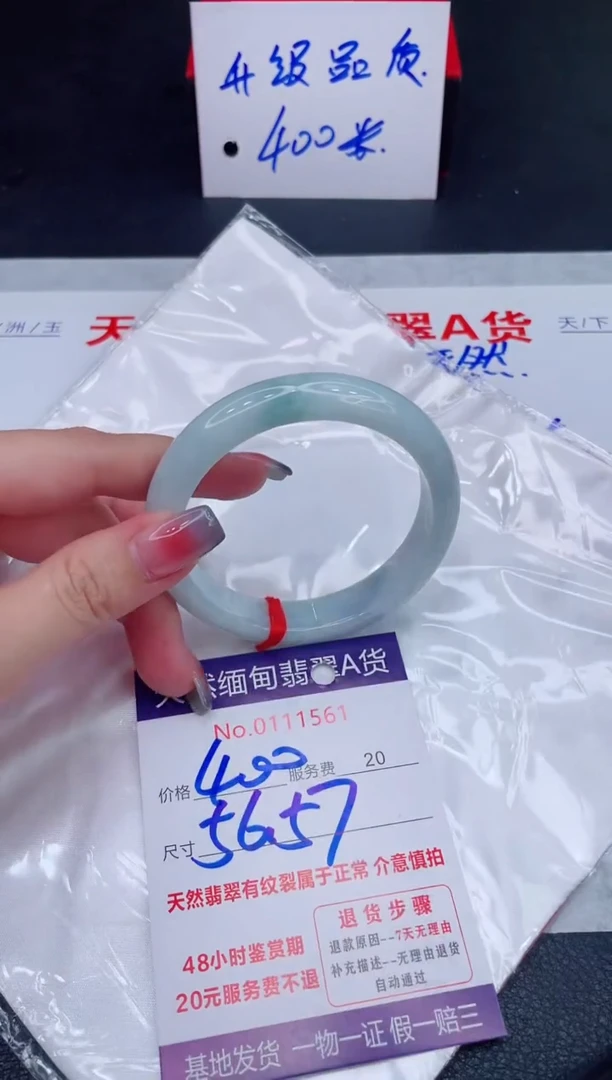 未镶嵌手镯翡翠400.00