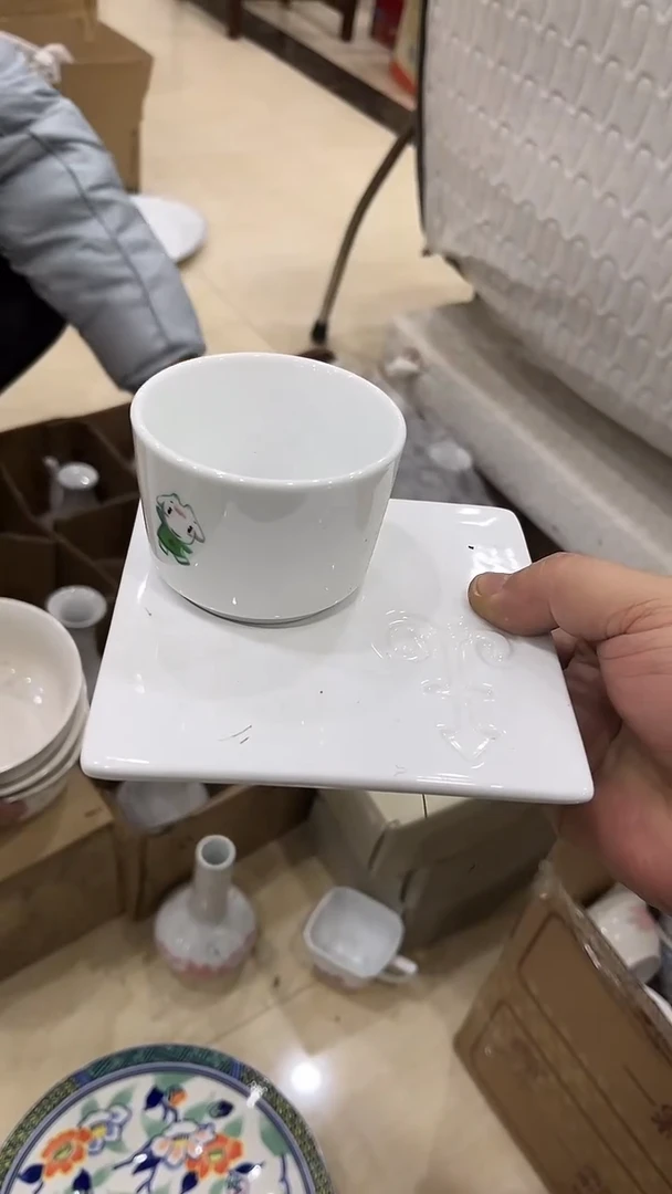 画面随机湖南醴陵釉下五彩陶瓷