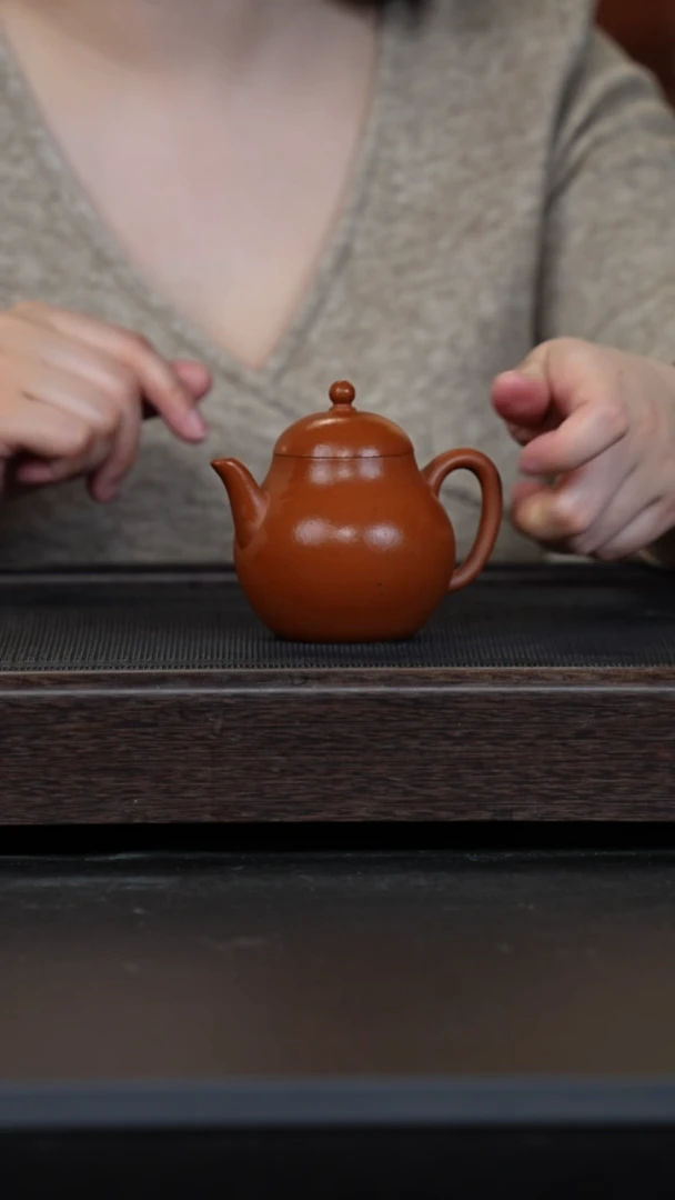 【闪购商品】紫砂茶壶明清老朱泥明远高梨