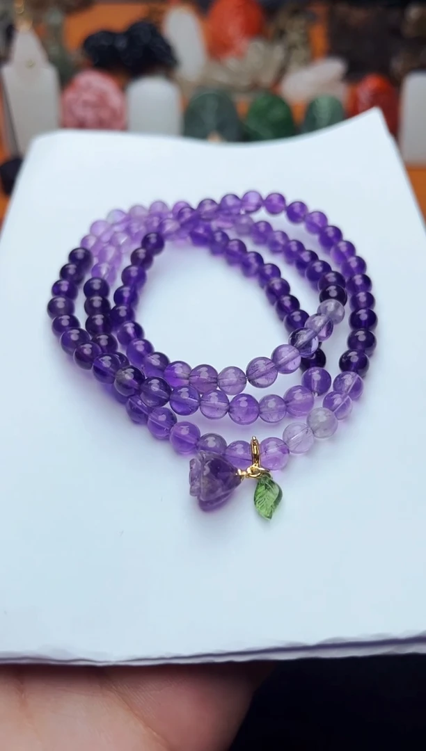 【闪购商品】水晶手串未镶嵌多圈手串01